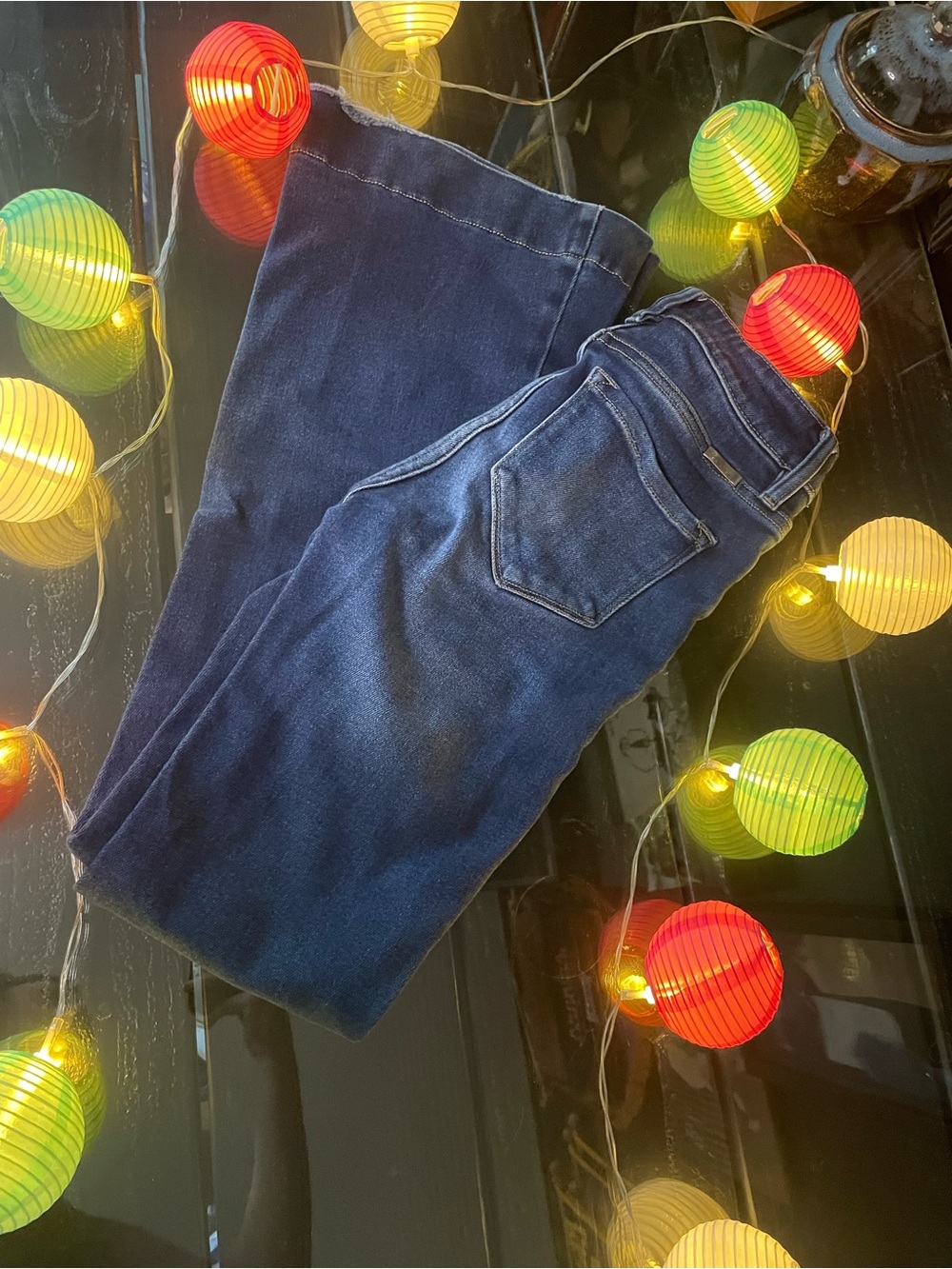 KanCan Navy Blue Bootcut Jeans
